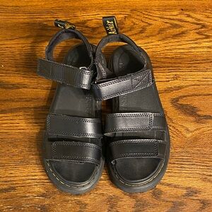 Dr. Martens Black Kids Sandals